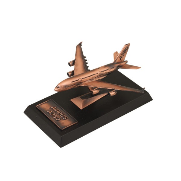 Airbus A380 Desk Model - Copper